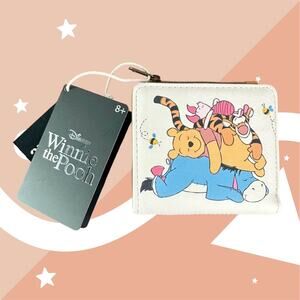 Loungefly x Disney NWT Winnie the Pooh & Friends Sleeping Bi Fold Snap Wallet